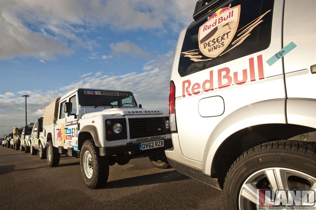 land rover red bull
