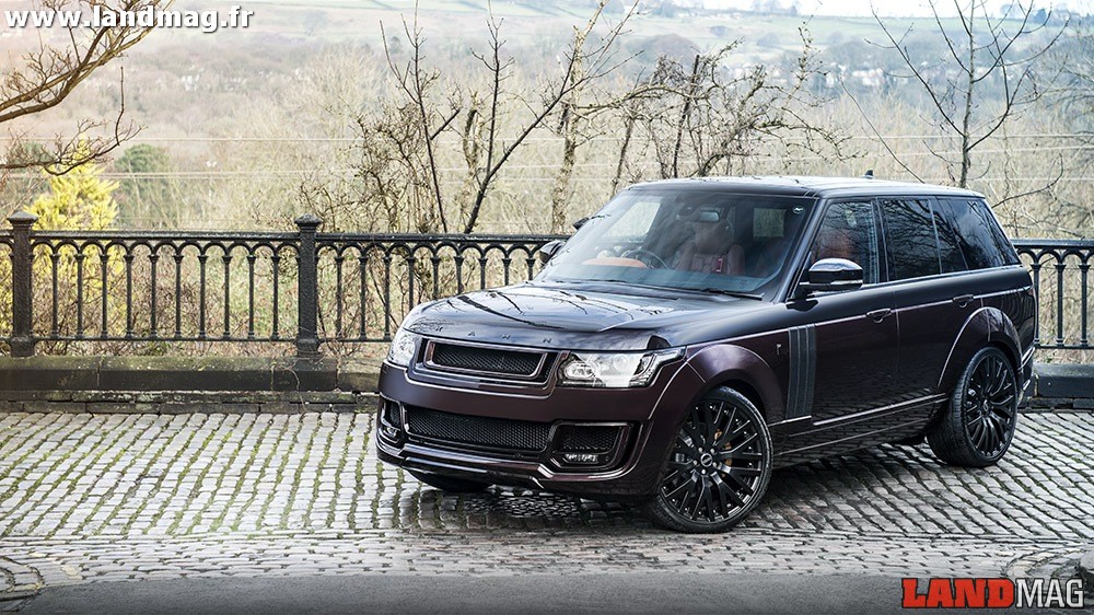 Project Kahn Black Kirsch Over Madeira Red Range Rover RS Pace Car-2