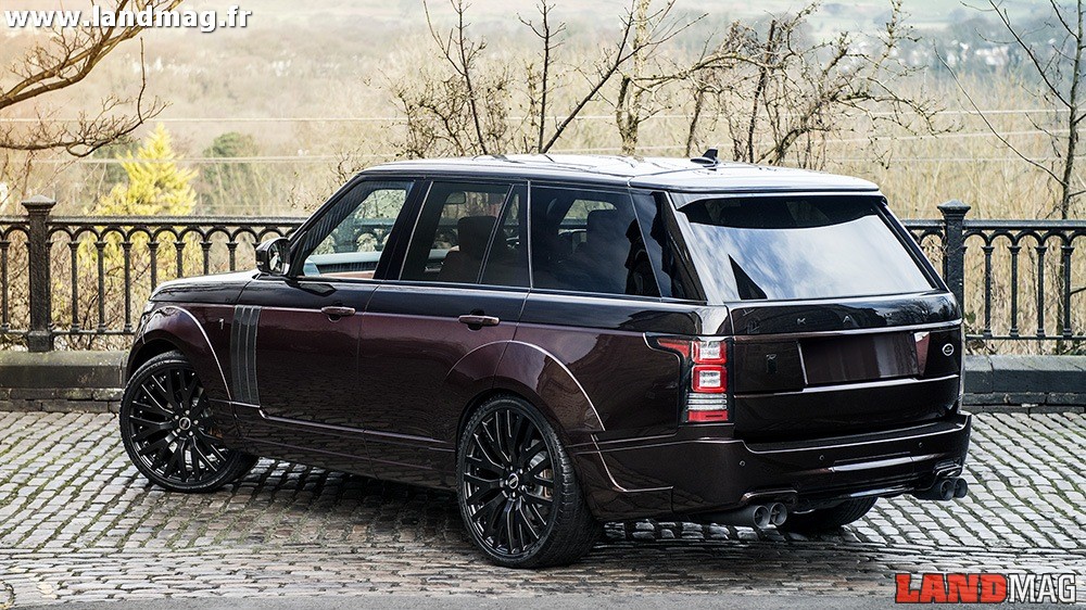 Project Kahn Black Kirsch Over Madeira Red Range Rover RS Pace Car-3