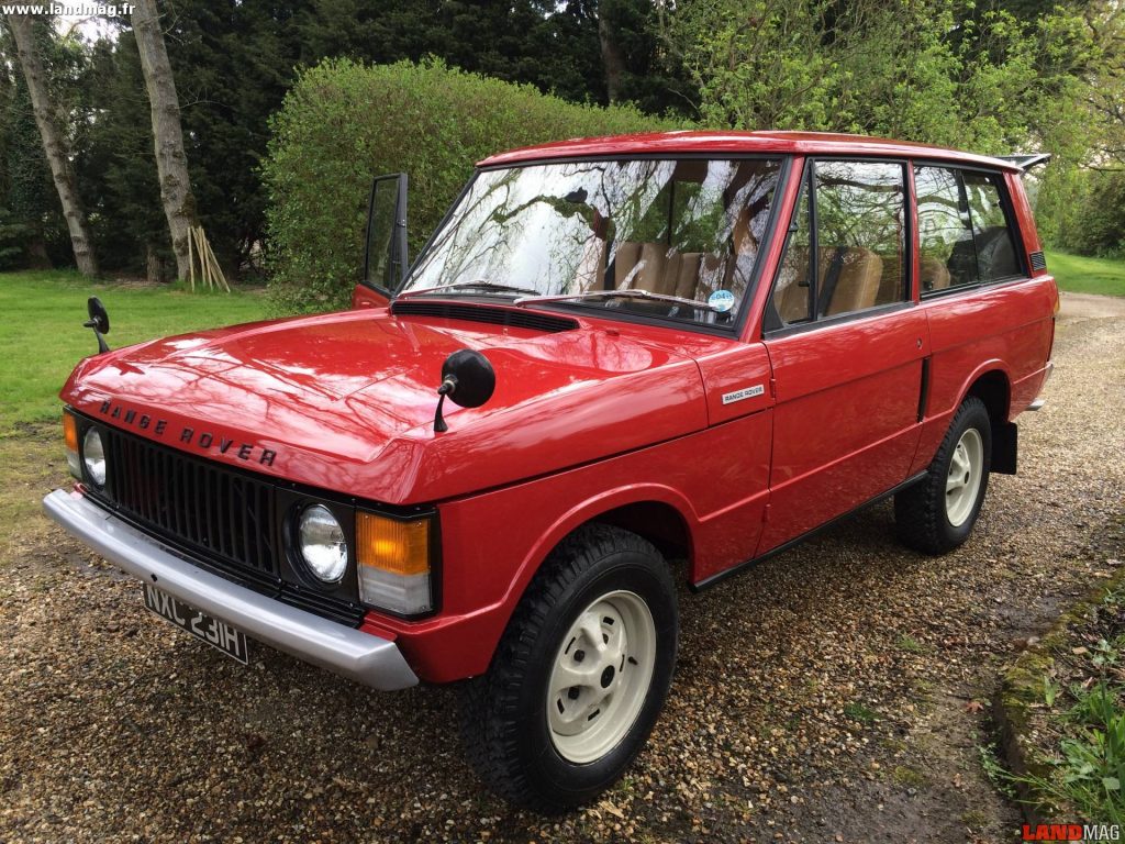 Le premier Range Rover Classic vendu aux enchères