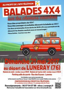 Balades normandes pour le Téléthon - NLROC @ Luneray  | Luneray | Normandie | France