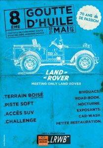 8° Goutte d'huile 2018 @ Château de Chérimont | Andenne | Belgique