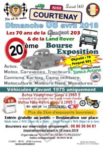 20° Bourse Auto de Courtenay @ Courtenay | Courtenay | Centre-Val de Loire | France