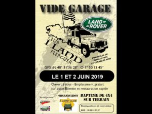 Vide-garage Land de Plerguer @ Plerguer