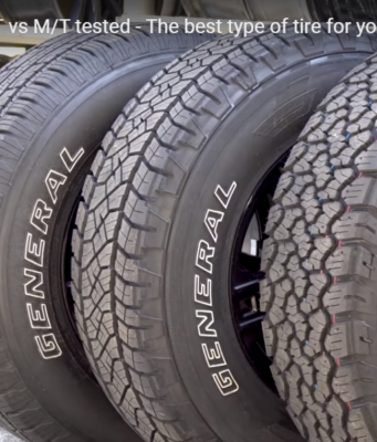 Vidéo: AT, MT, Mud, quels pneus choisir pour votre 4×4?