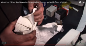 Vidéo: un filtre à gazole peut-il servir de PQ?!