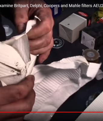 Vidéo: un filtre à gazole peut-il servir de PQ?!