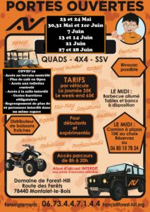 Portes Ouvertes Domaine de Forest Hill @ Montalet le Bois