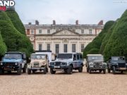 Le Ineos Grenadier et ses « muses » à Hampton Court