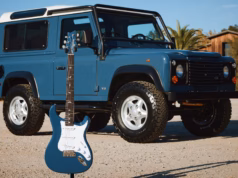Des guitares aux couleurs du Defender